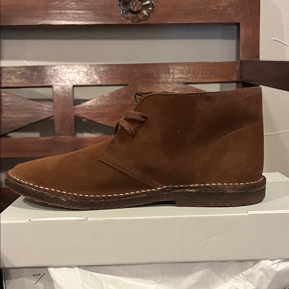 J. Crew Suede Macalister Boot, Color: Auburn. Size 9.5 - Picture 5 of 11